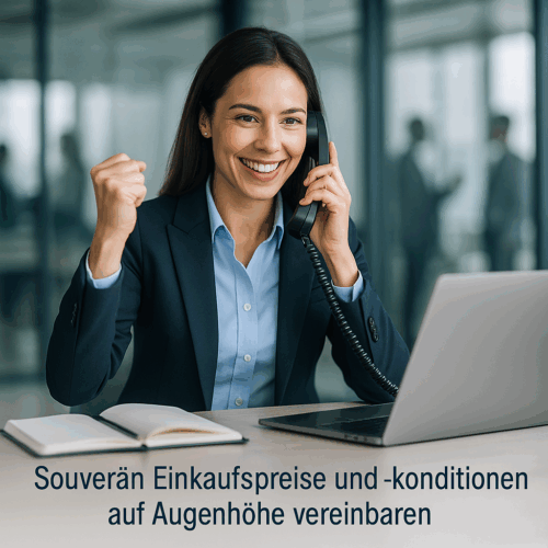Erfolgreich im Einkauf verhandeln bedeutet vor allen Dingen, systematisch zu verhandeln und stets die Ruhe zu bewahren