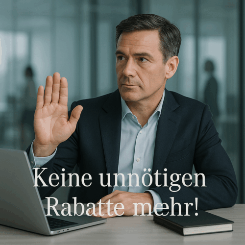 Nie mehr unnötige Rabatte verschenken und damit den Gewinn steigern
