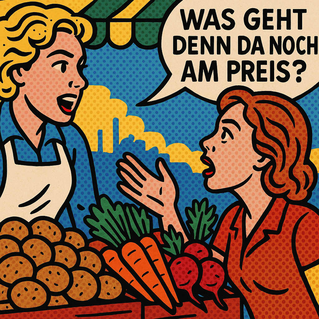 Falschen wie auf einem Basar ist unprofessionell? Nein und ja! Tatsächlich gibt es den Altmannsberger Anker, mit dem du das Beste heraus holst aus Verhandlung