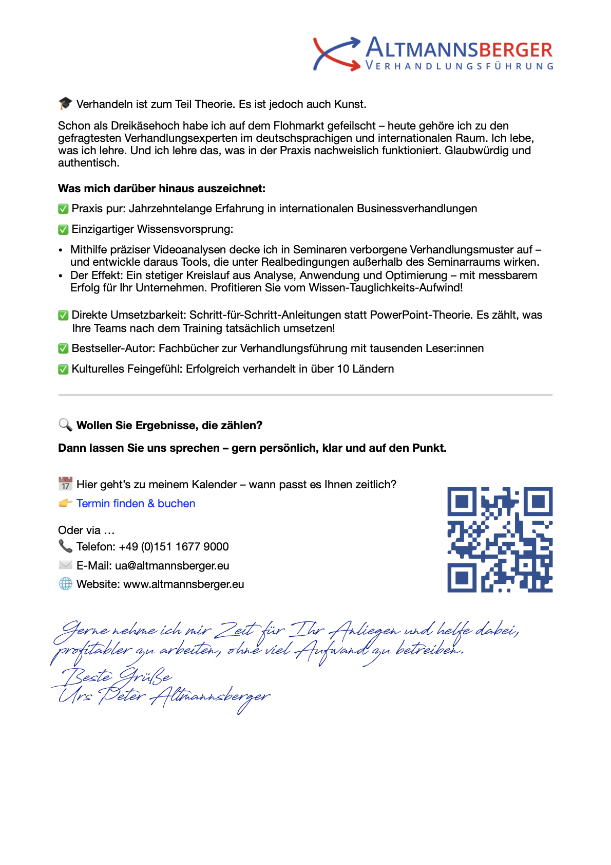 Profil Urs Altmannsberger 2026 - Seite 2
